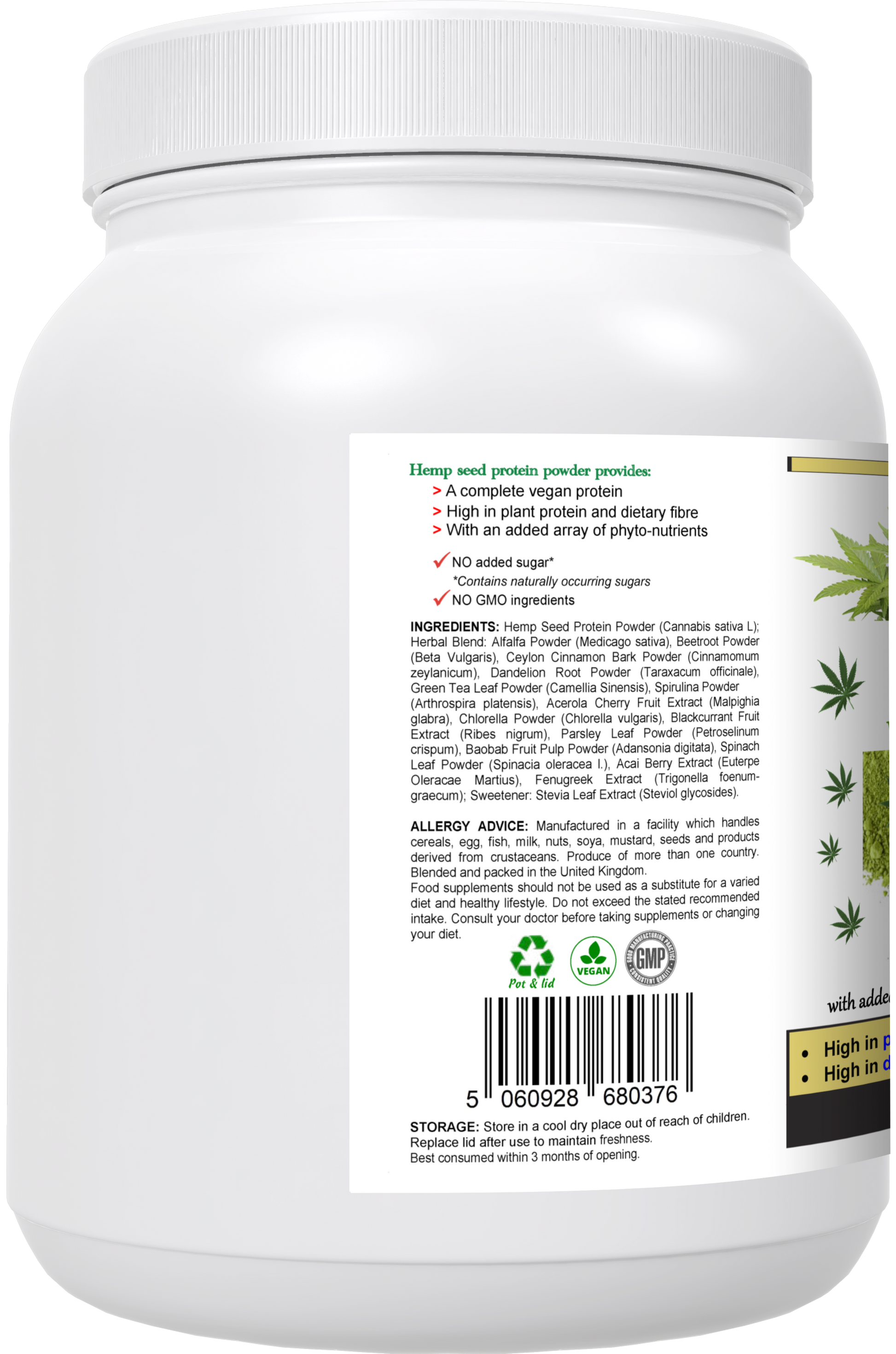 Super Hemp Protein Complex-1