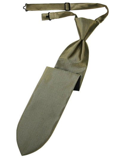 Herringbone Necktie Pre-Tied-2