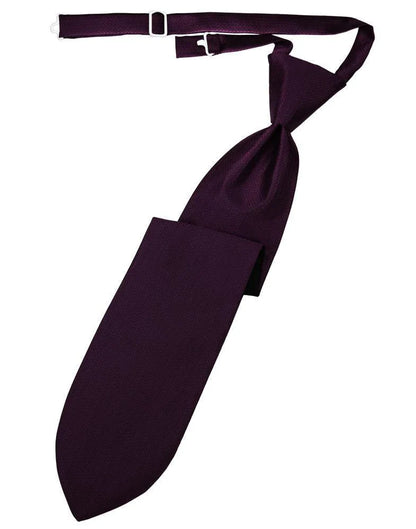 Herringbone Necktie Pre-Tied-44