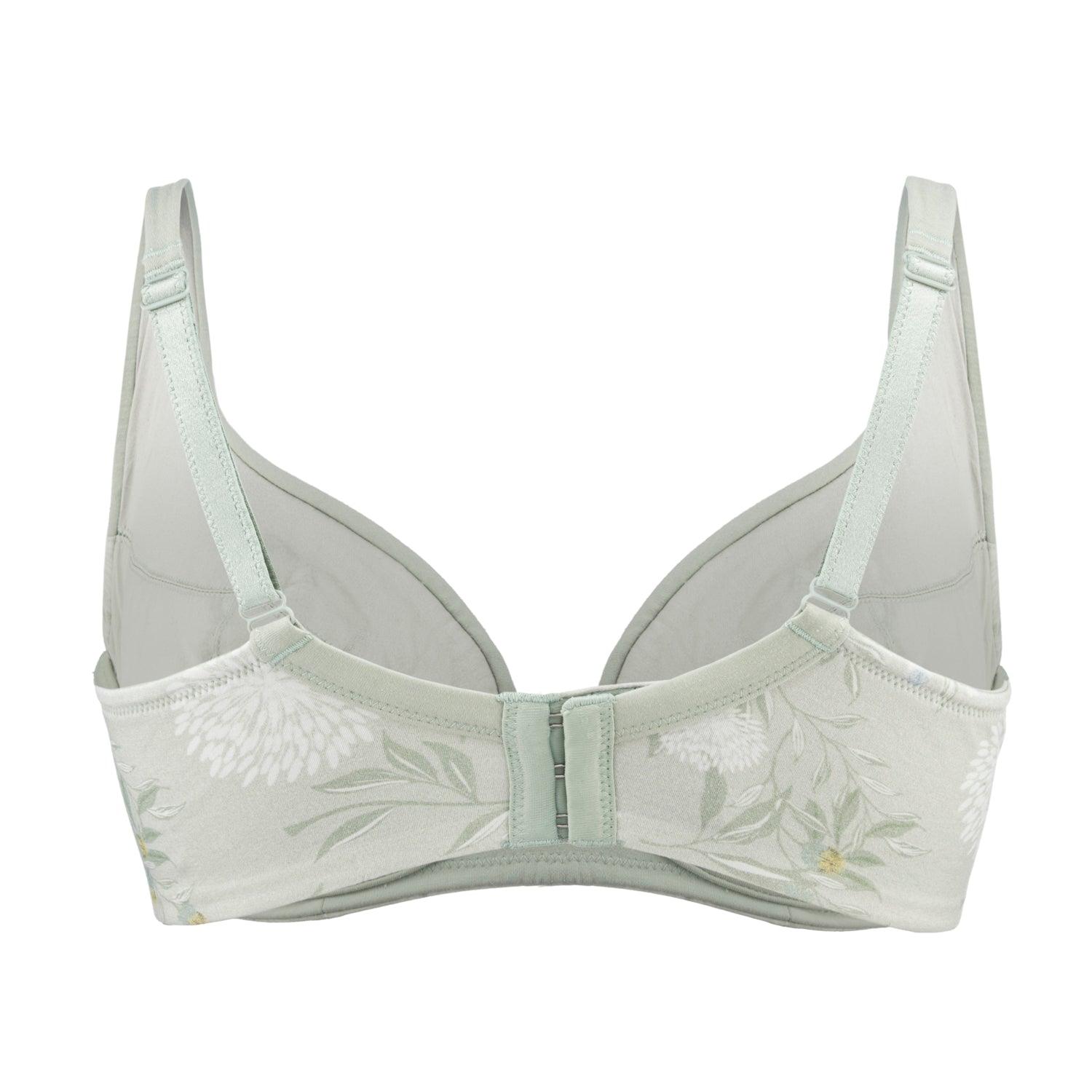 Valentina- Silk & Organic Cotton Underwired Full Cup Support Bra-2