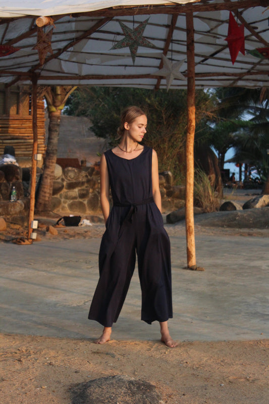 Gracy - Sleeveless Jumpsuit-0