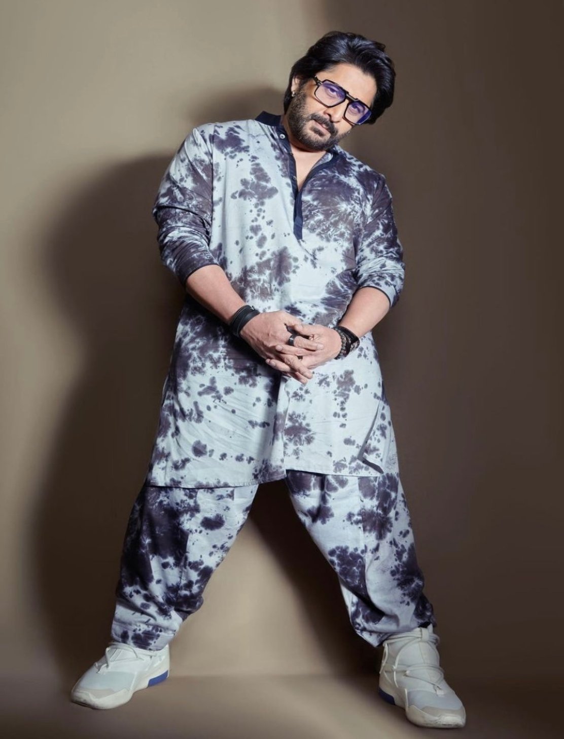 Arshad Warsi in our Wren - Tie & Dye Kurta Set-1