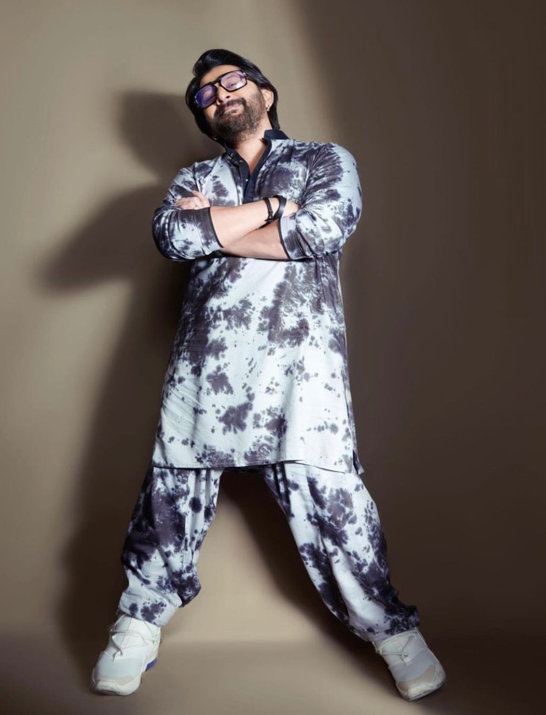 Arshad Warsi in our Wren - Tie & Dye Kurta Set-2