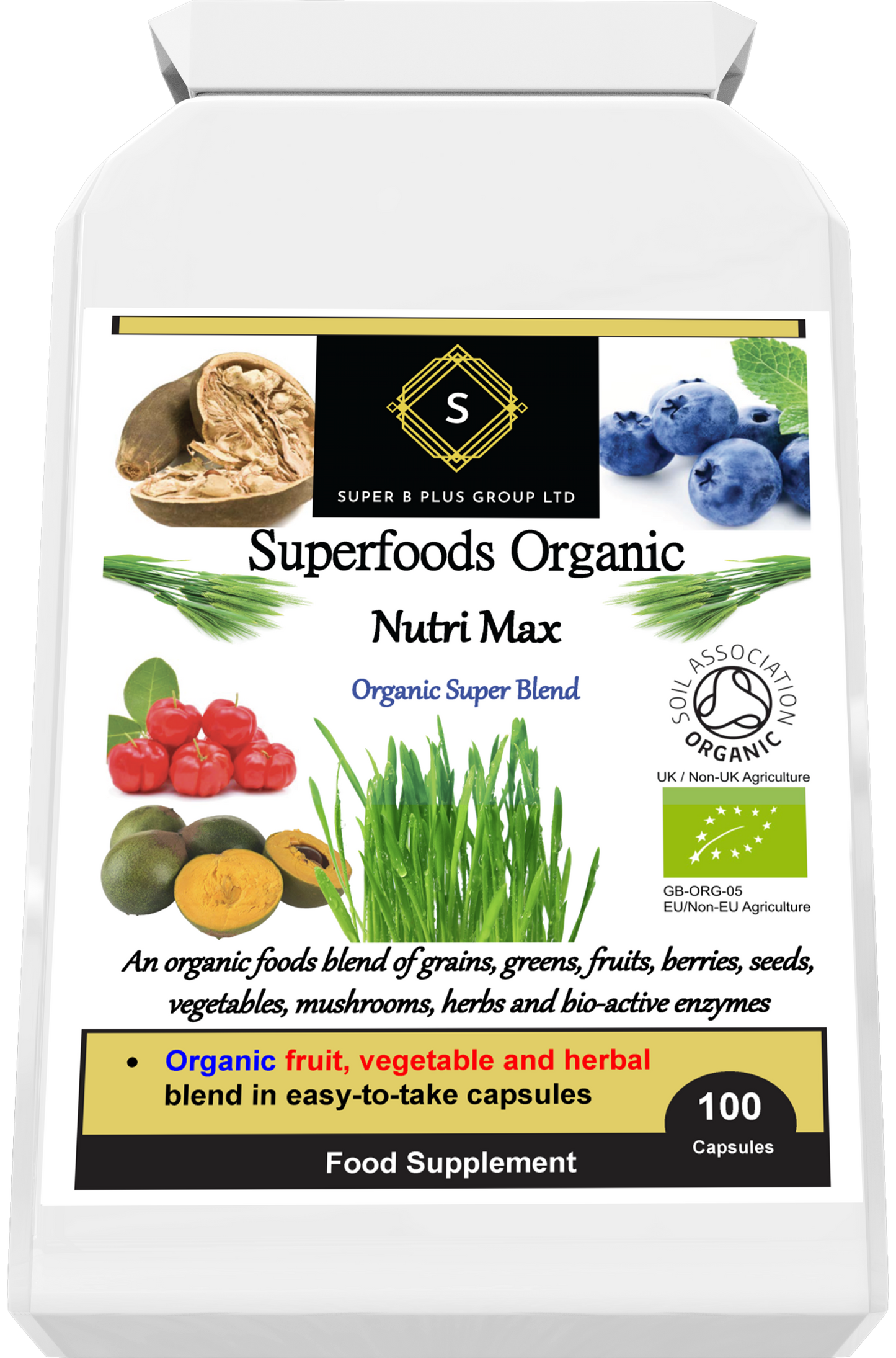 Superfoods Organic Nutri Max-3