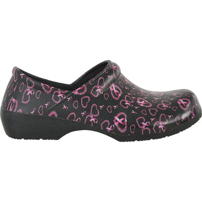 VANGELO Women Slip Resistant Clog NIKO Fushia-1-2