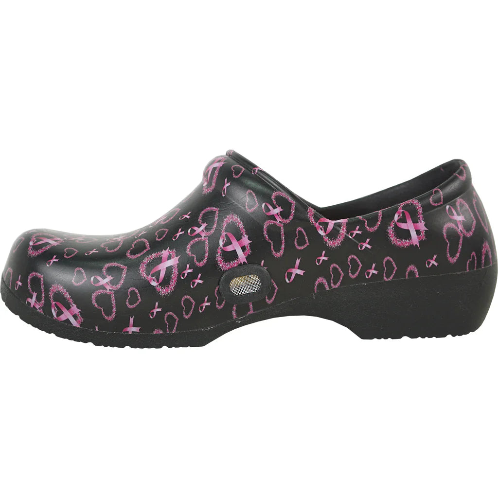 VANGELO Women Slip Resistant Clog NIKO Fushia-1-3