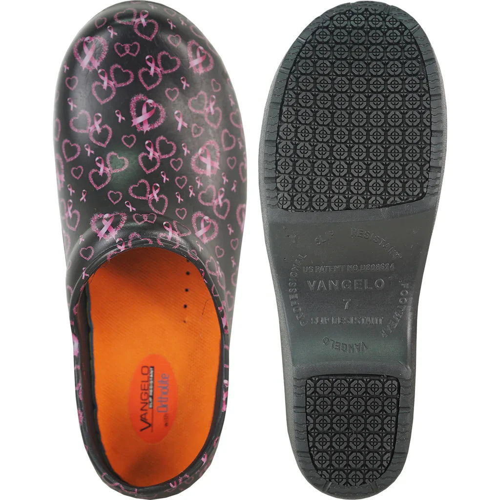 VANGELO Women Slip Resistant Clog NIKO Fushia-1-1