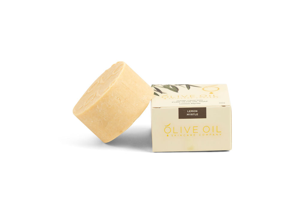 Olive Oil Soap, All-Natural , Lemon Myrtle, 100g-0