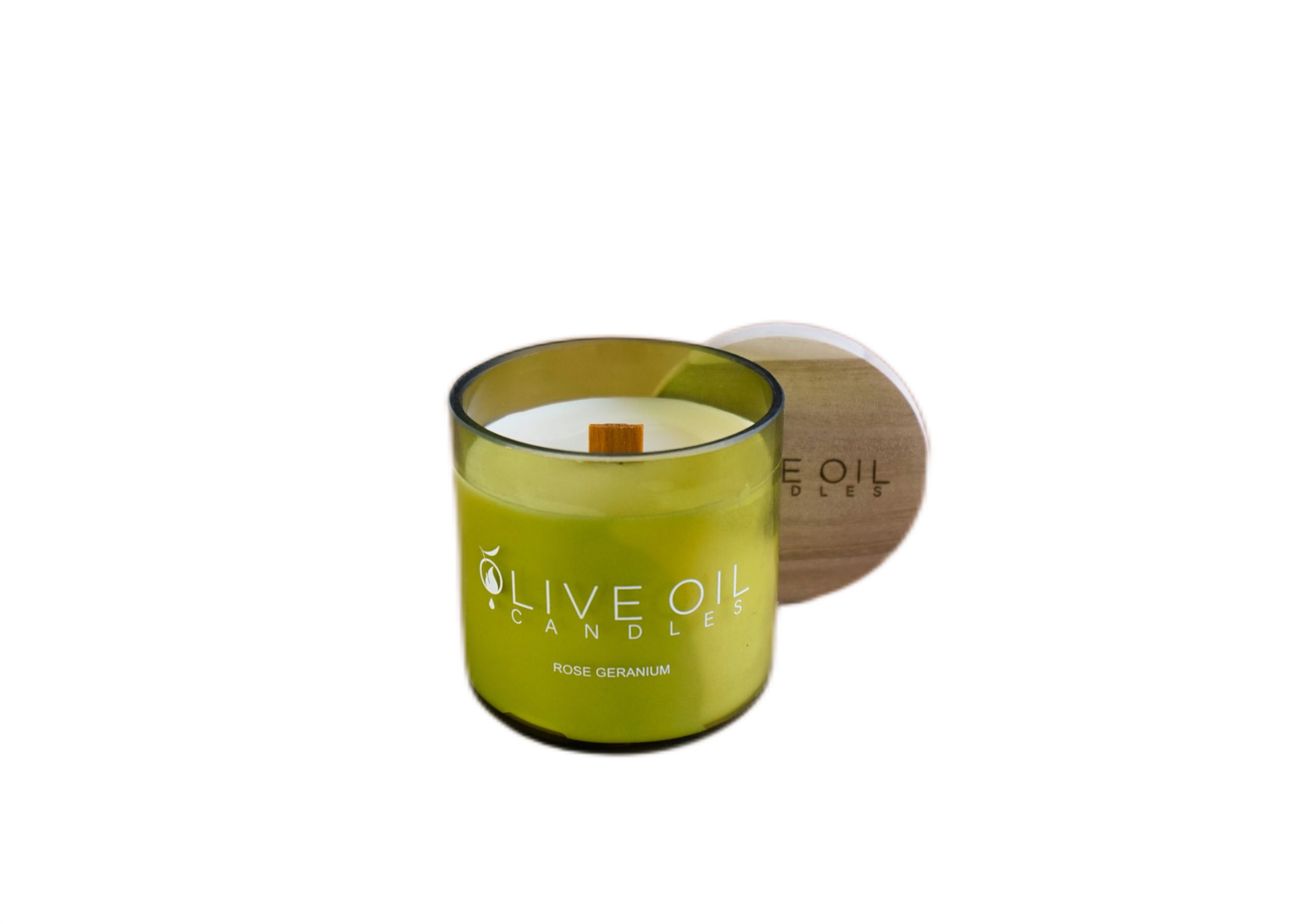 Candles Olive Oil, Rose Geranium 200g -  Temporarily out of stock !-2