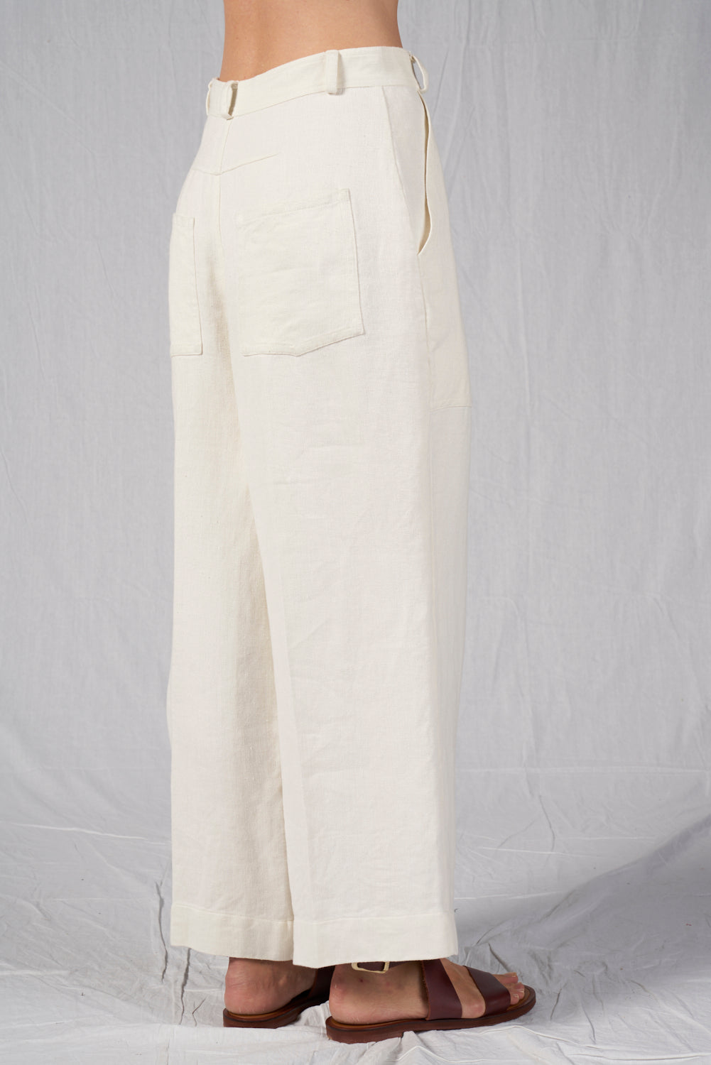 North Pants Ivory-1