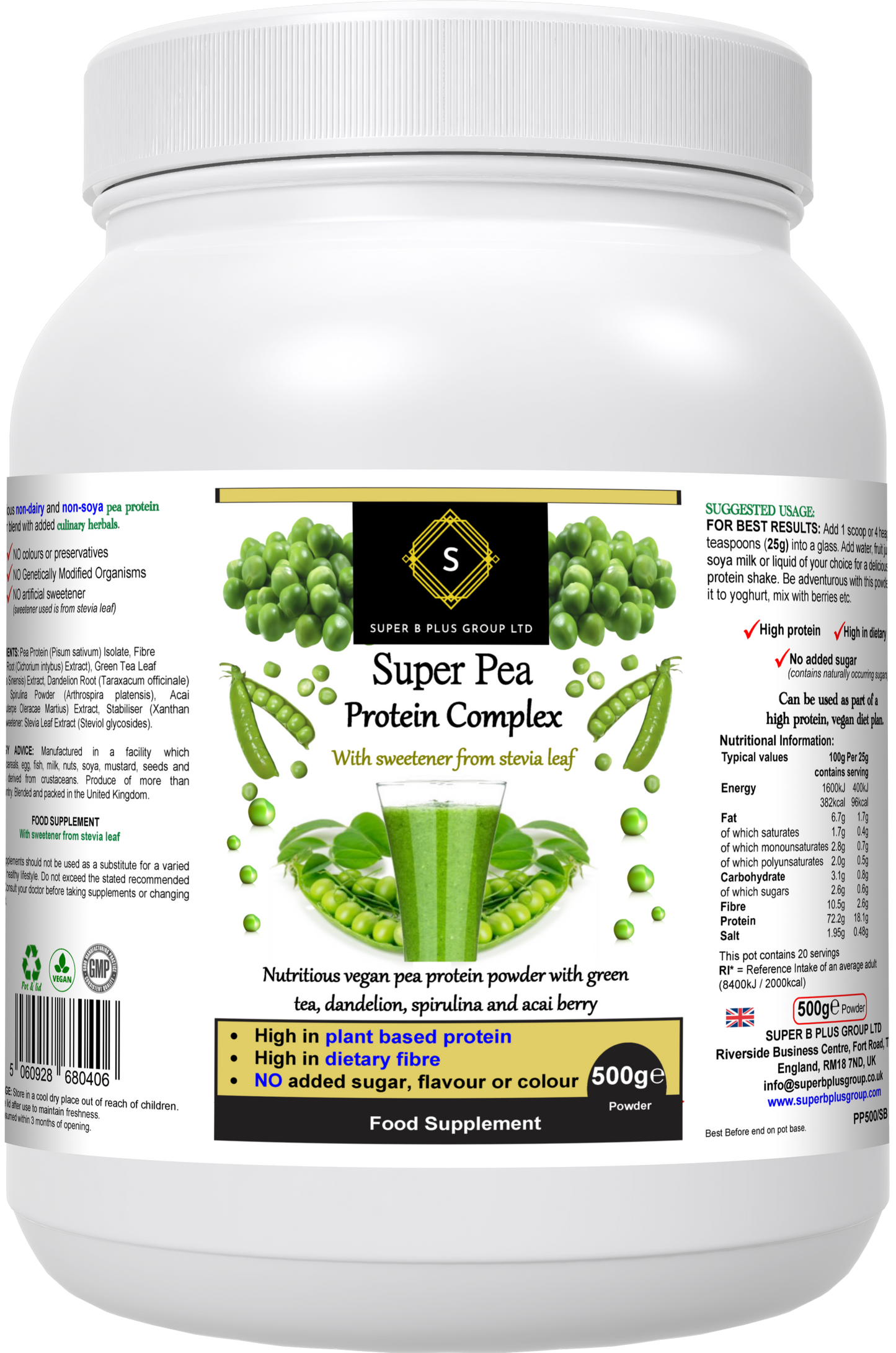 Super Pea Protein Complex-0