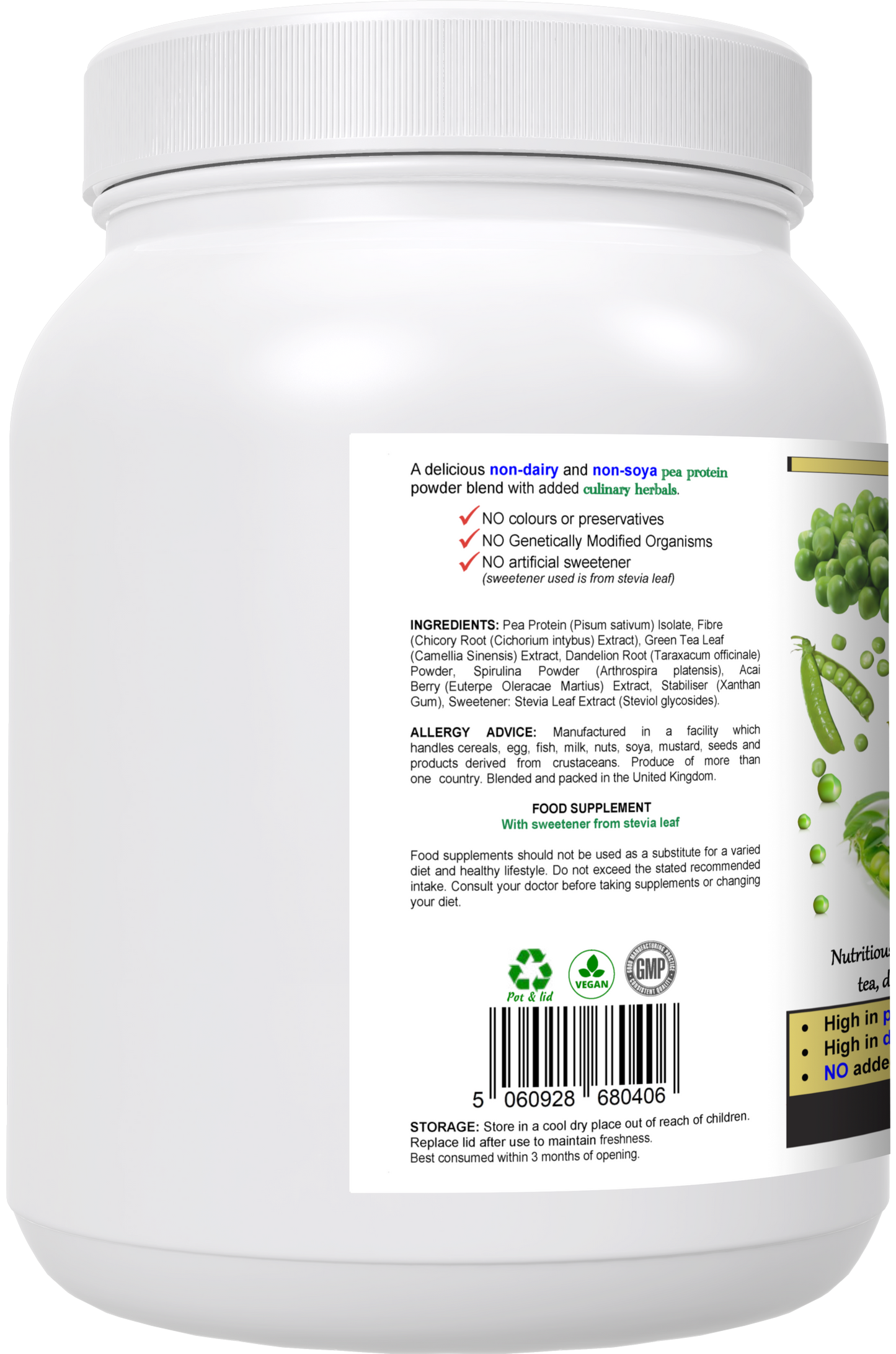 Super Pea Protein Complex-1