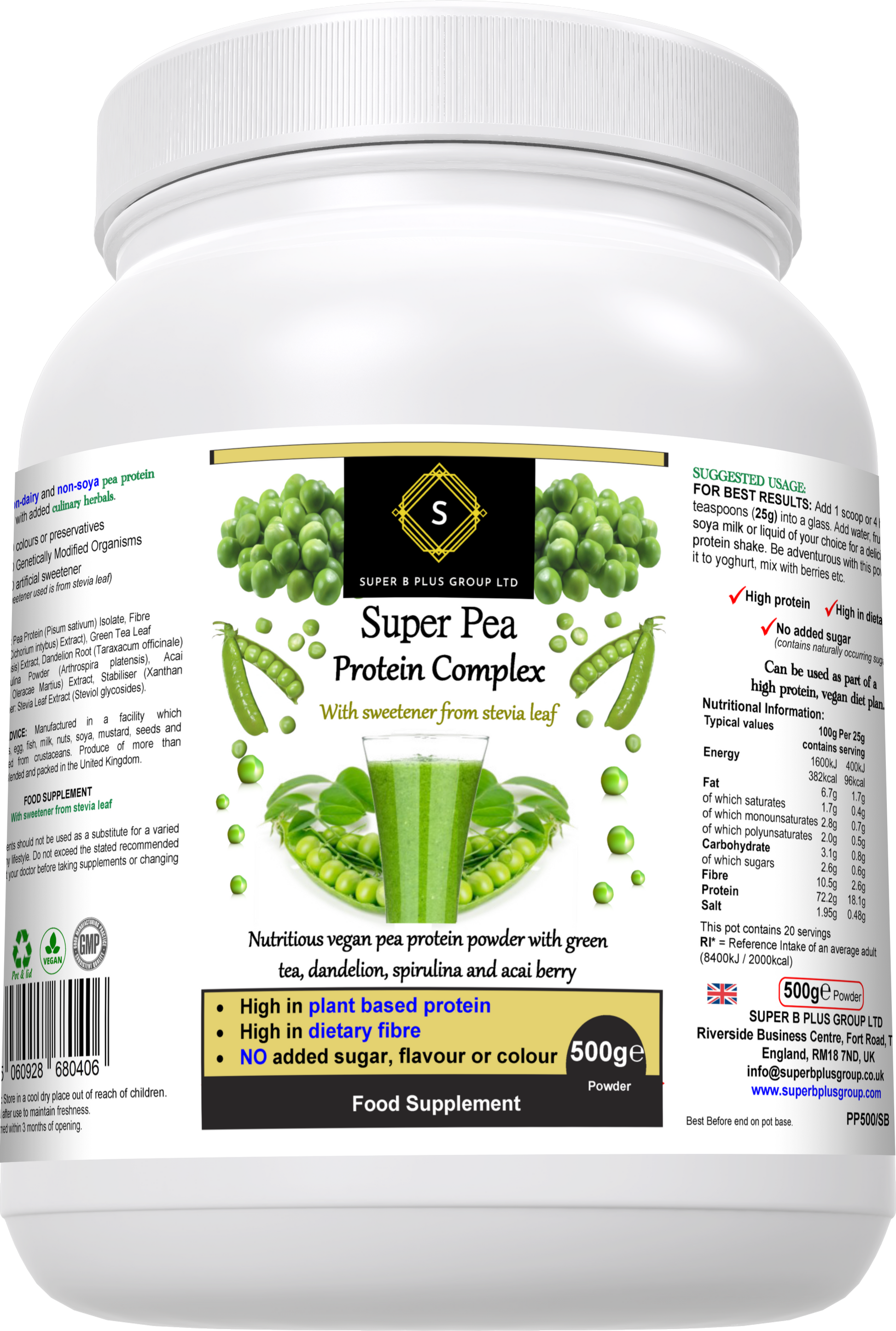 Super Pea Protein Complex-3