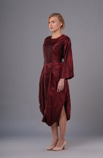 Pure Silk Dress-2