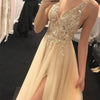 Shiny Evening Dress Gold V-neck Patchwork Dress 2024 European and American Summer Sexy Party Evening Dress