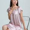 Cool Breathable Silk Nightdress Women's High Quality Real Heavy Pajamas High-End Gift Loose Home Wear