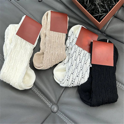 Luxury Mid Calf Bubble Socks for Women Absorbent and Warm Casual Socks L*P