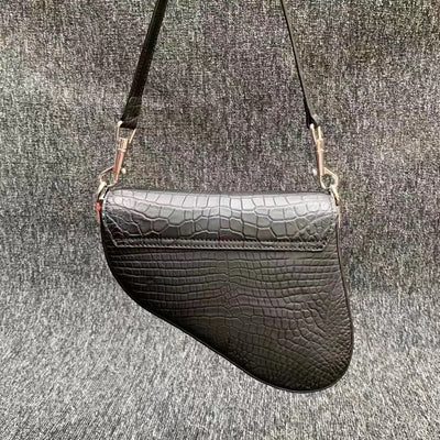 Luxury Crocodile Skin Women's Bag  2023 New Genuine Leather messenger Bag Fashion Lady Shoulder Bag 45