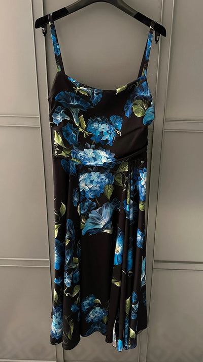2024 spring 24ss New arrival brand 100% SILK floral sleeveless designer Vest Dress clothing for women