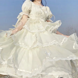 Flower Wedding Fairy Birthday Dress Suit