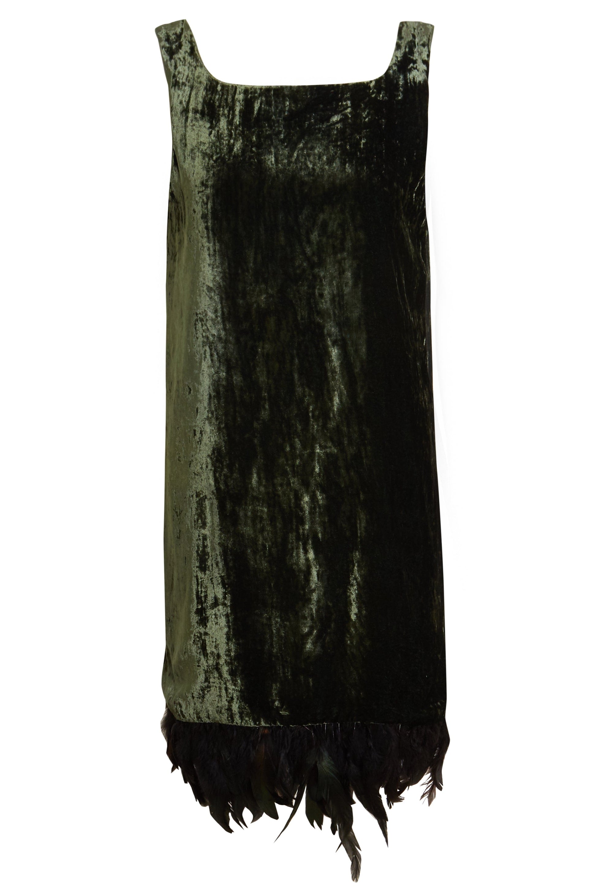 Silk Velvet Dress-0