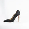 Wedding Shoes Pumps Rhinestone Heels for Women 2023 Bride Stiletto Red Bottoms Pointed Toe Ladies Designer Party High Heels