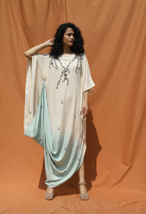 Indo Western Opulent Kaftan-4