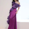 Niche Morning Gowns New Satin Bridal Toast Clothing Engagement Dress Purple
