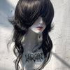 Wig Women's Long Curly Hair Gothic Style Punk Lolita Wear Cosplay Headgear Props