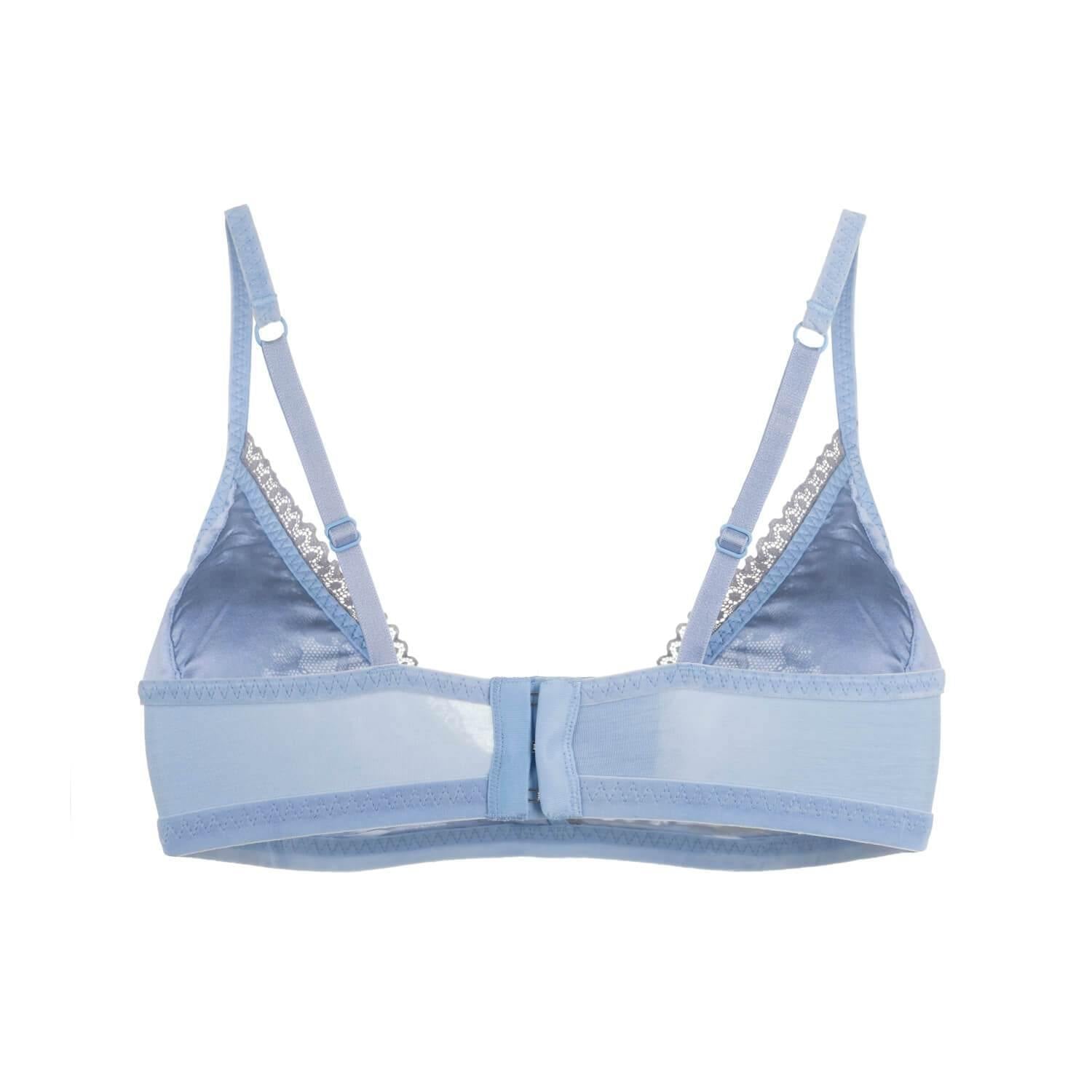 Serenity - Lace Organic Cotton & Silk Bralette-3