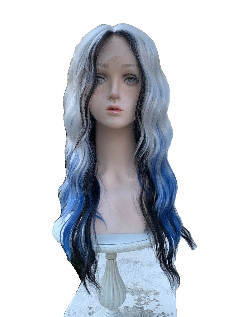 Gradient Color Layered Personality Wig Realistic Wigs