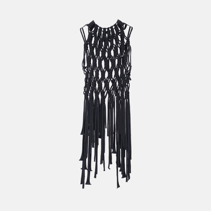 Skadi Macrame Top Black-4