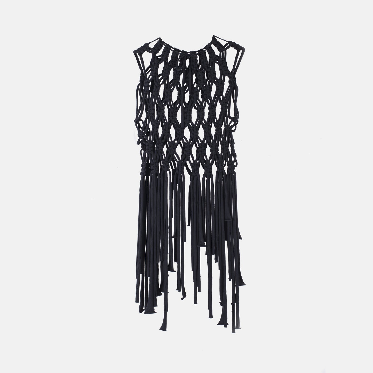 Skadi Macrame Top Black-3