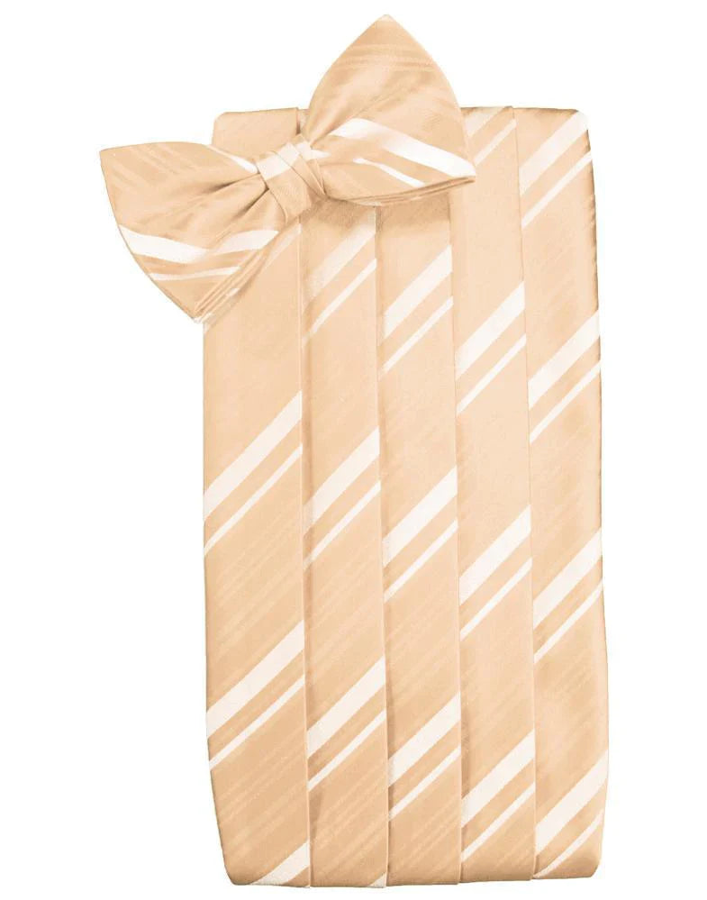 Kids Striped Satin Cummerbund-2