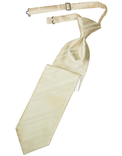 Striped Satin Kids Necktie-3