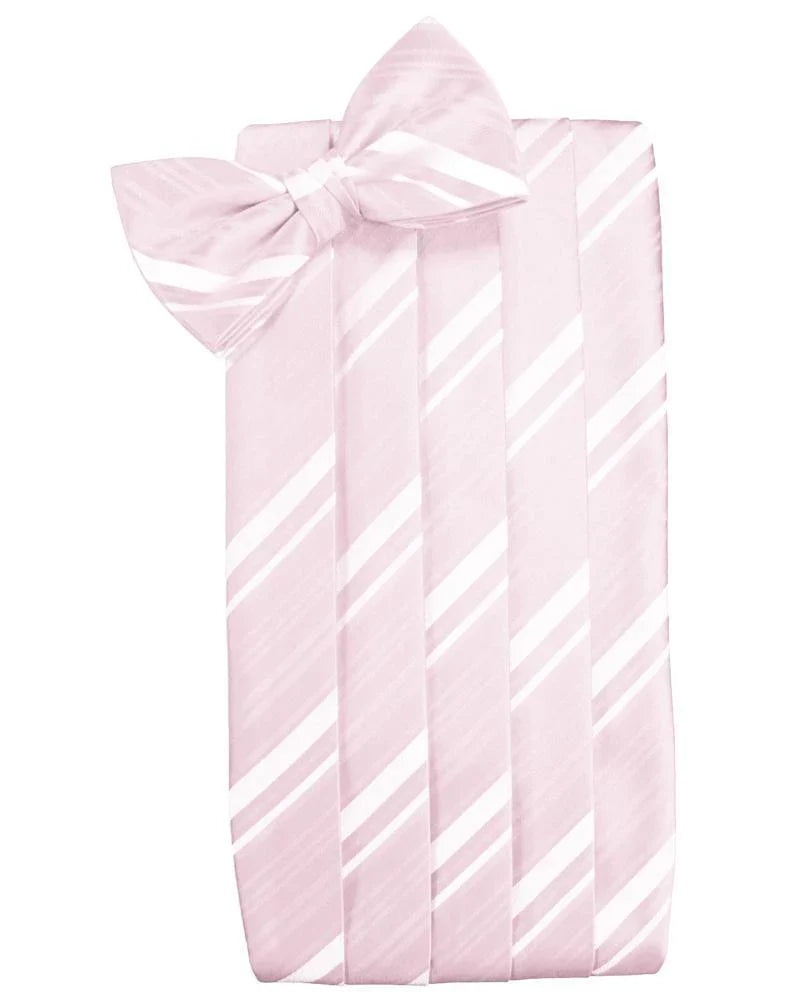 Kids Striped Satin Cummerbund-7