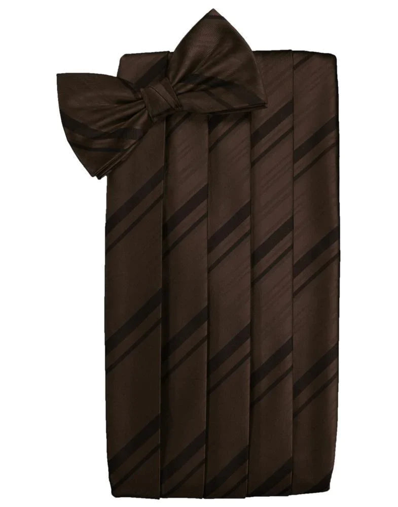 Kids Striped Satin Cummerbund-11