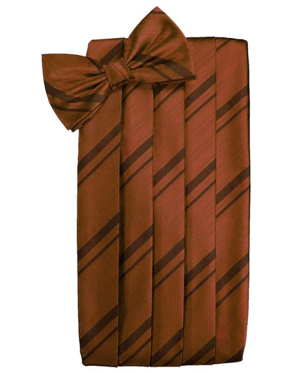 Kids Striped Satin Cummerbund-13