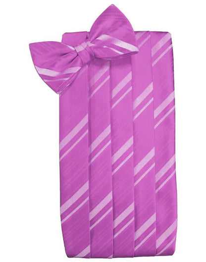 Kids Striped Satin Cummerbund-19