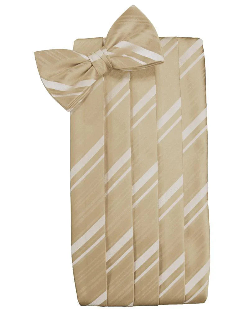 Kids Striped Satin Cummerbund-20