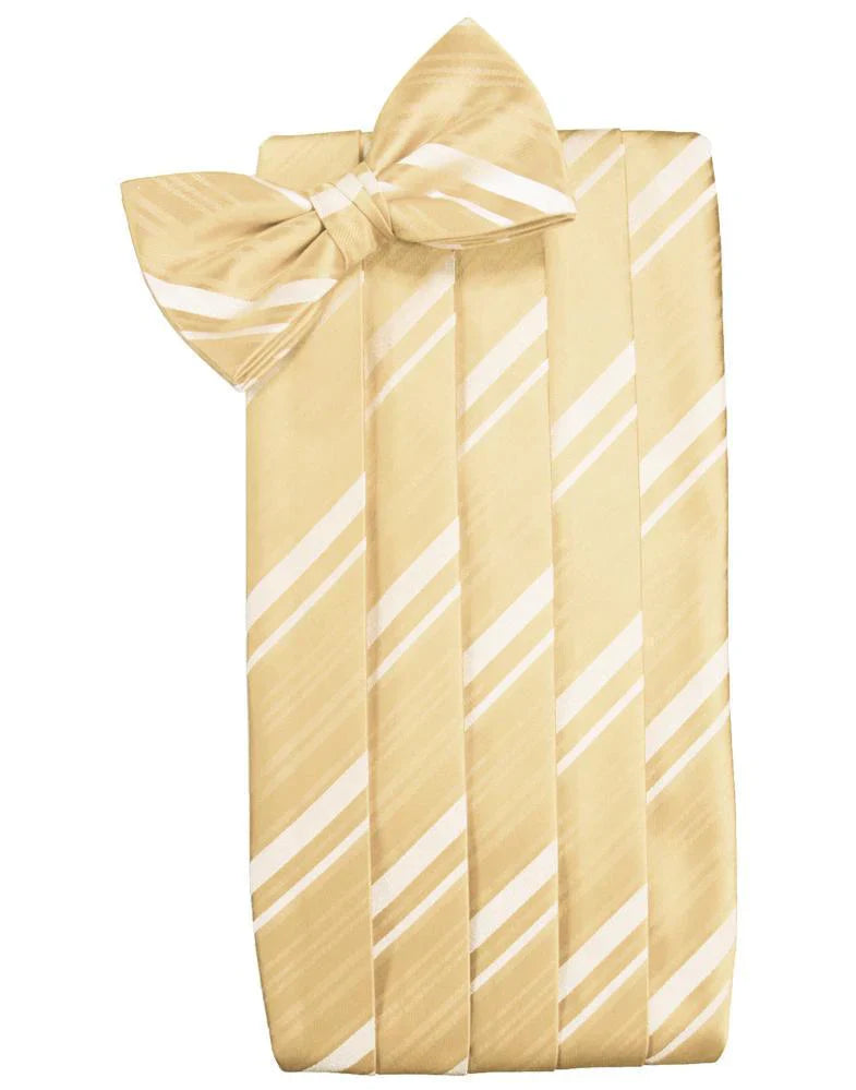 Kids Striped Satin Cummerbund-22