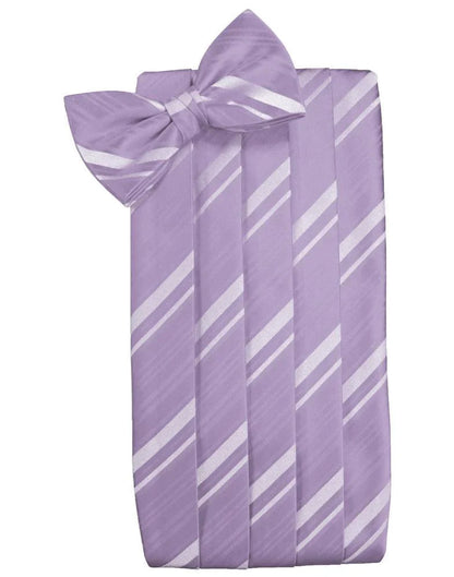 Kids Striped Satin Cummerbund-23