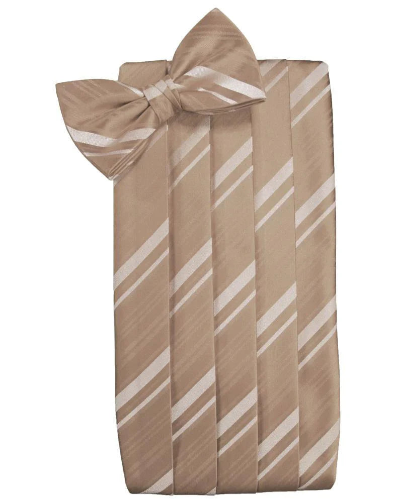 Kids Striped Satin Cummerbund-30