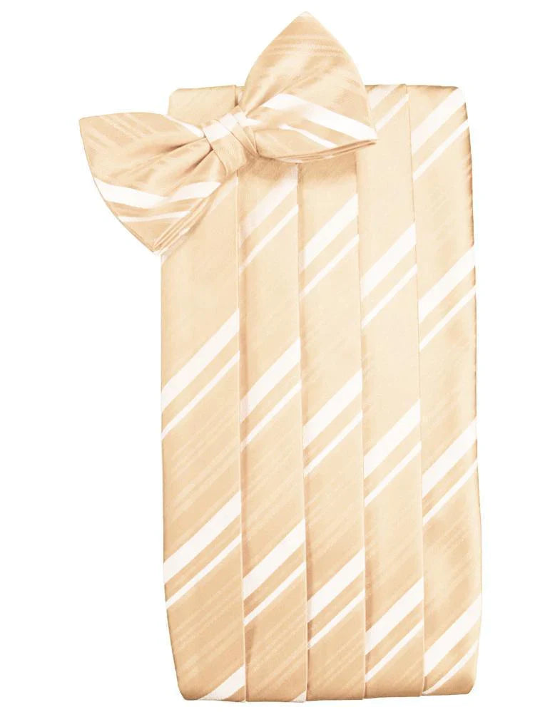 Kids Striped Satin Cummerbund-41