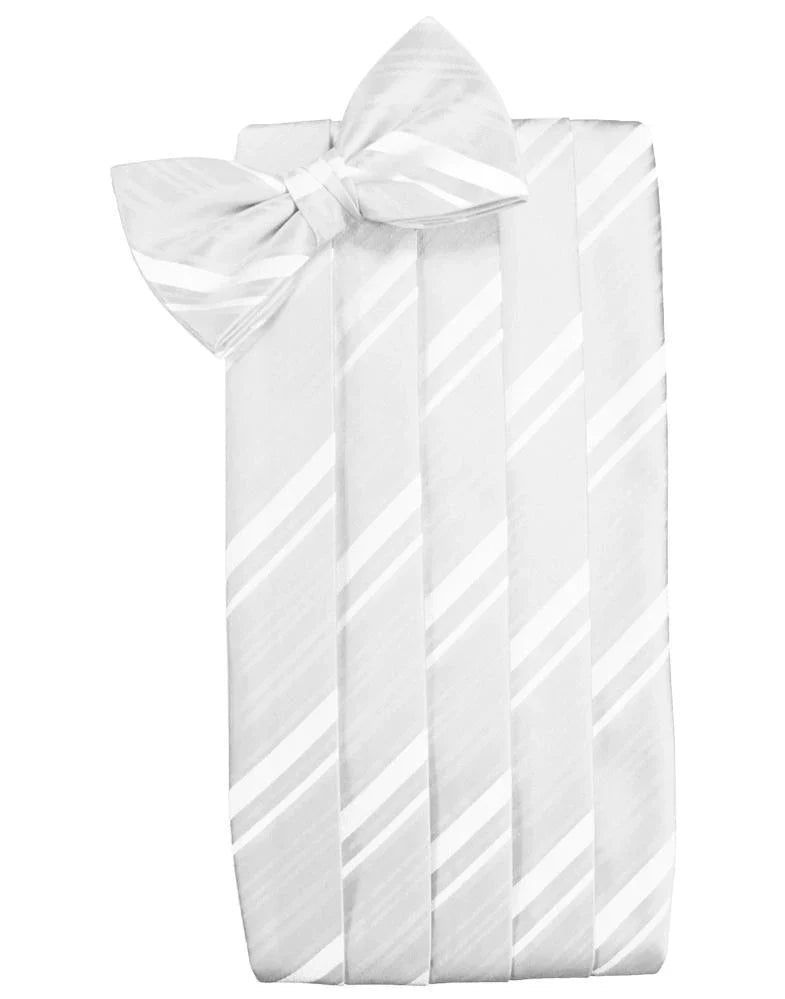 Kids Striped Satin Cummerbund-61