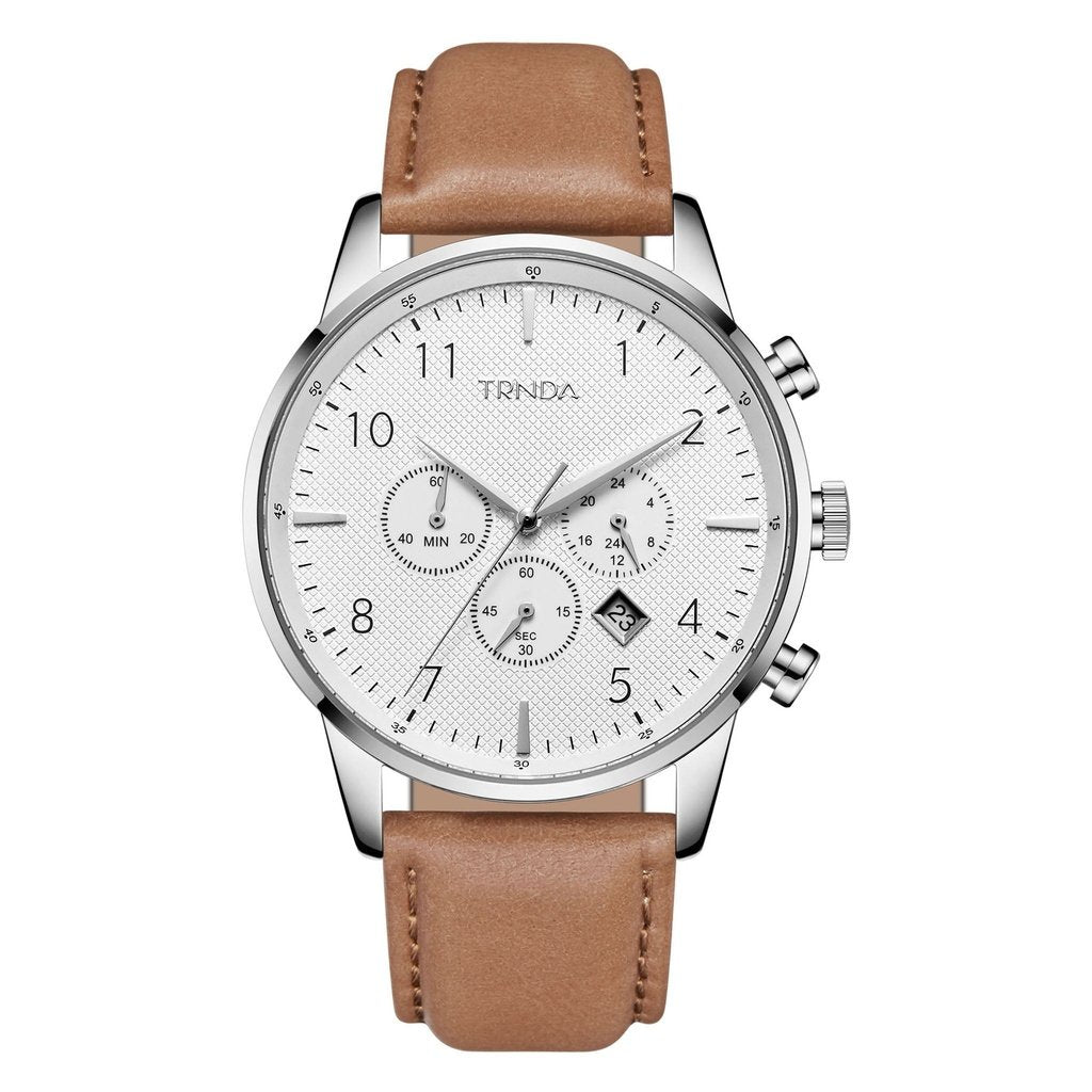 Trnda Stainless Steel Chronograph Men's Watch TR001G2L1-A13T-0