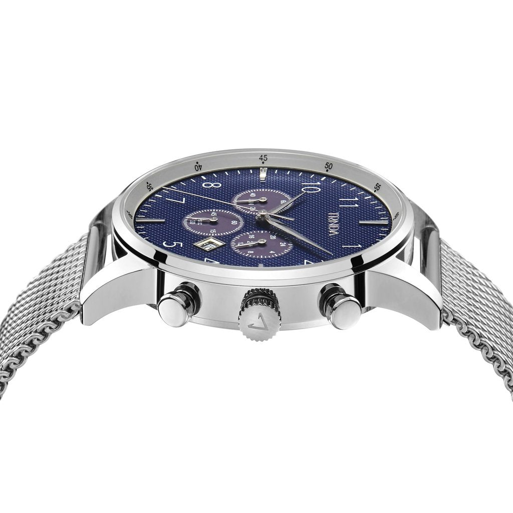 Trnda Stainless Steel Chronograph Men's Watch TR001G2M1-A11S-2