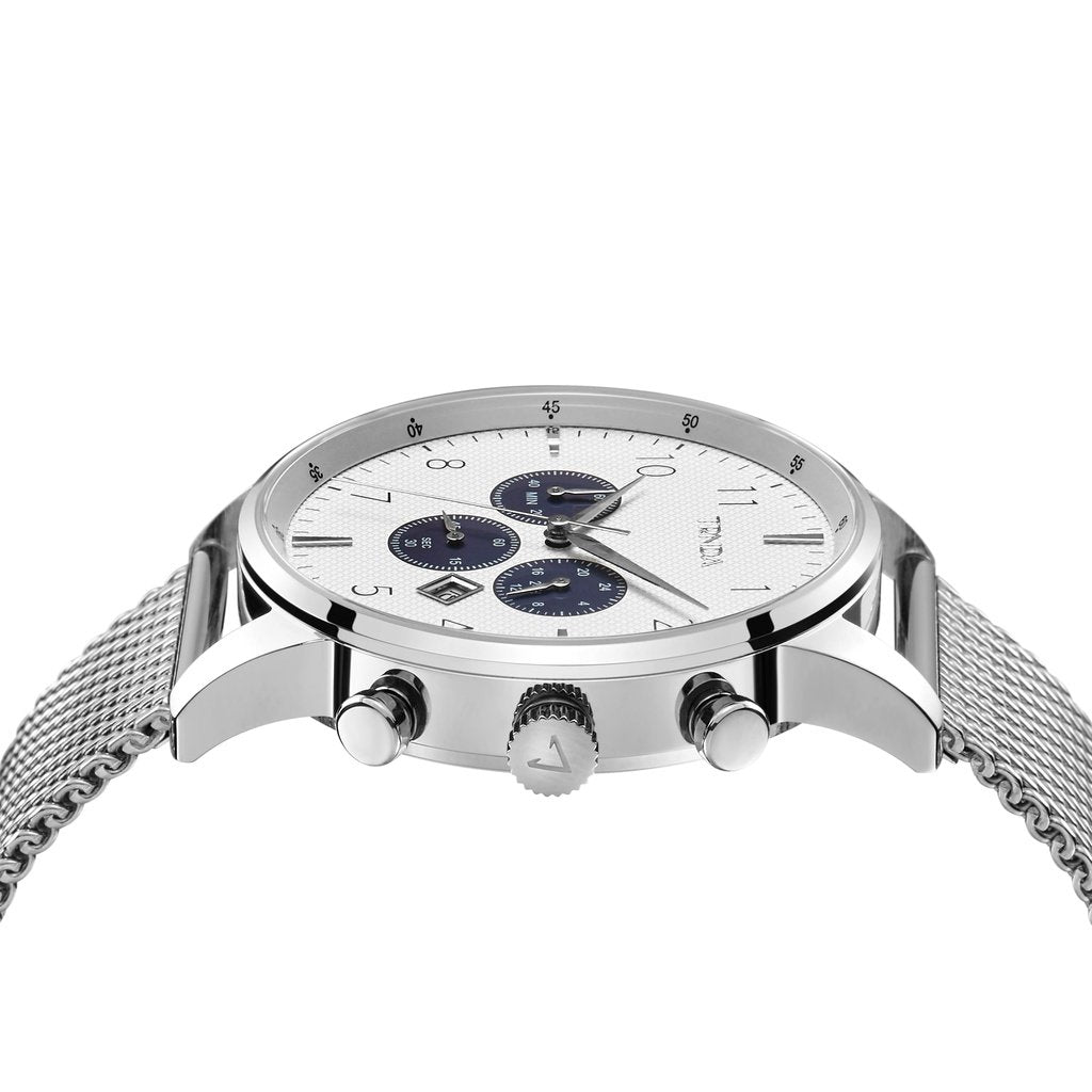 Trnda Stainless Steel Chronograph Men's Watch TR001G2M1-A12S-2