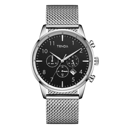 Trnda Stainless Steel Chronograph Men's Watch TR001G2M1-A6S-0