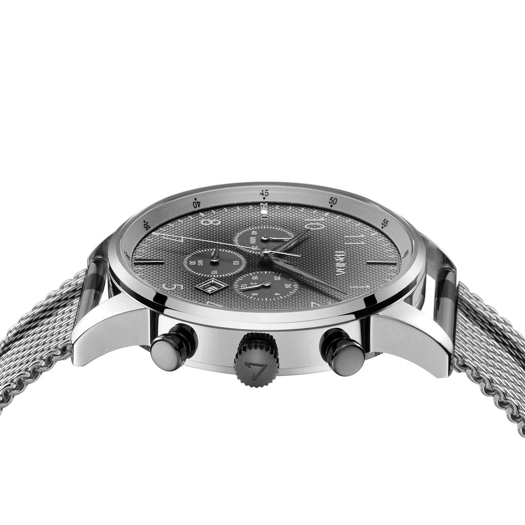 Trnda Stainless Steel Chronograph Men's Watch TR001G2M1-A7SB-2